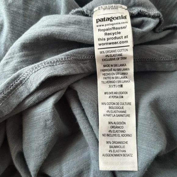 Patagonia Amber Dawn Dress in Plume Grey - Picture 10 of 13